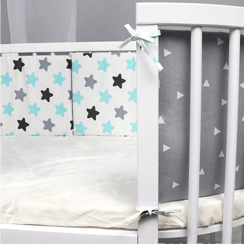 Tour De Lit Bebe Fille Coeur Protection