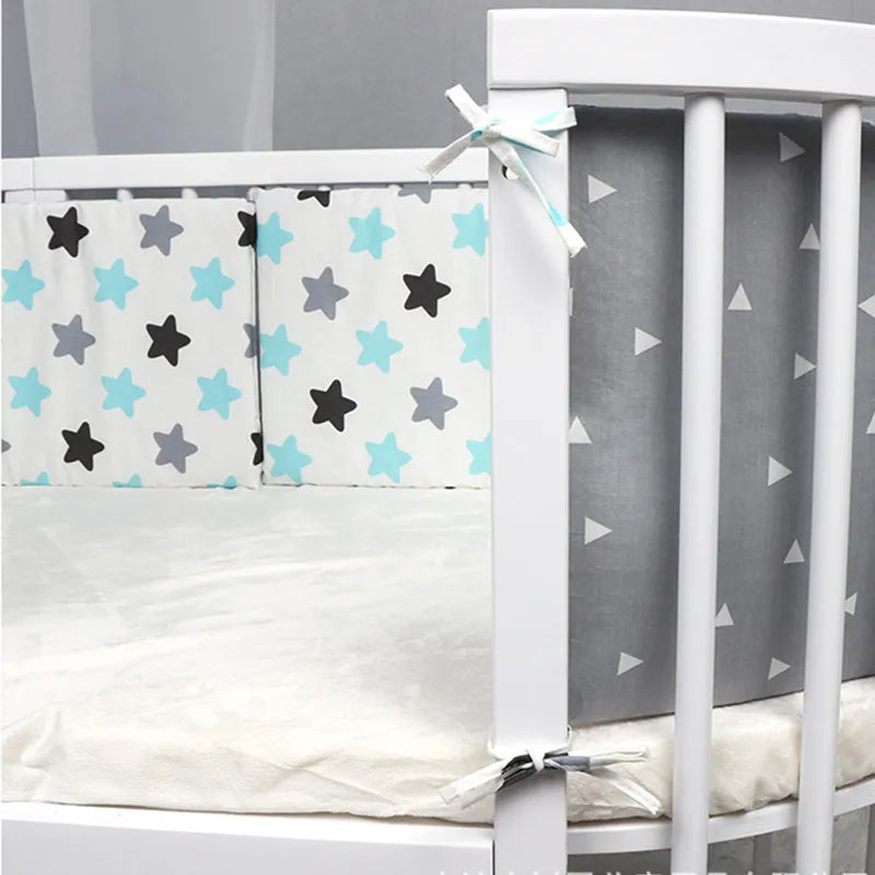 Tour De Lit Bebe Fille Etoile Protection