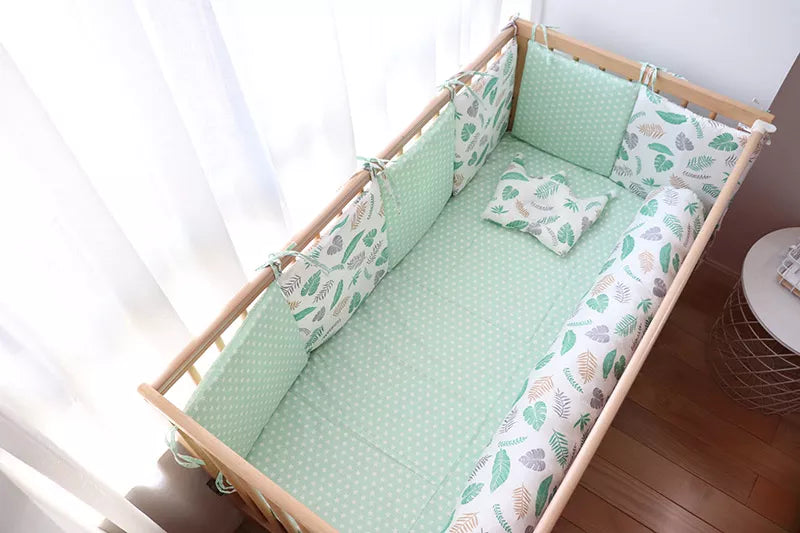 Tour De Lit Pour Bébé Fille Fleurs