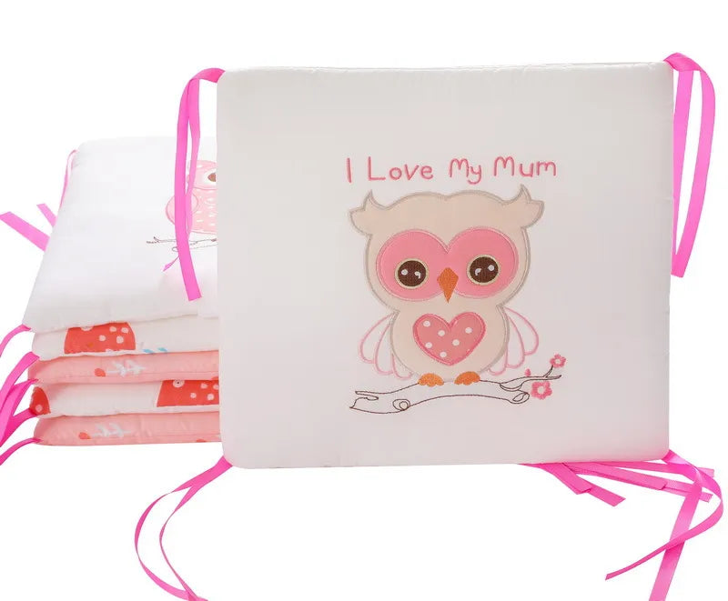 Tour De Lit Bebe Fille Original Coussin