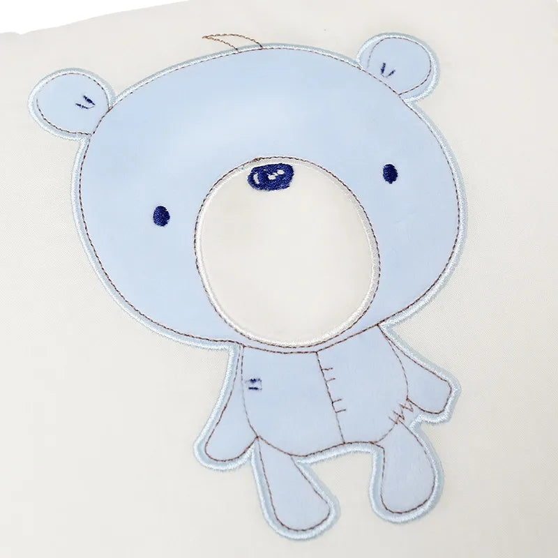 Tour De Lit Bebe Garcon Bleu Coussin