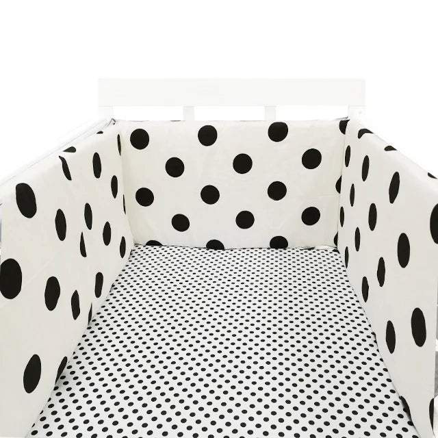 Tour De Lit Bebe Garcon Blanc Gris Bleu