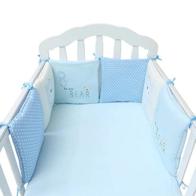 Tour De Lit Bebe Garcon Bleu